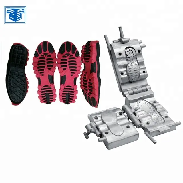 Molde de suela de fundición a presión TPR para máquina de fabricación de zapatos