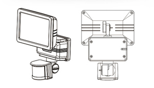 China fabricación flexible impermeable de alta eficiencia del panel <span class=keywords><strong>solar</strong></span> con led <span class=keywords><strong>sensor</strong></span> de <span class=keywords><strong>movimiento</strong></span> de <span class=keywords><strong>luz</strong></span> - Product Image 5