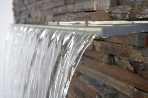 <span class=keywords><strong>Fontaine</strong></span> murale <span class=keywords><strong>cascade</strong></span> en acrylique, pour piscine, différentes tailles, à faire soi-même, <span class=keywords><strong>avec</strong></span> éclairage LED - Product Image 3