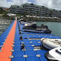 Hdpe modulaire jet ski flotteurs
