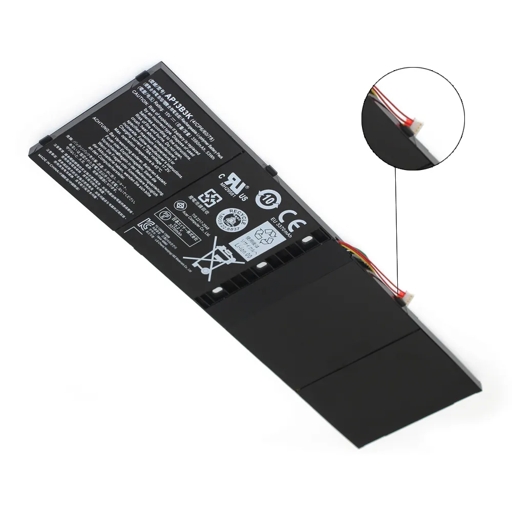 High quality Laptop Battery 14.8V AP13B3K For Acer M5-583P V5-572P V5-572G AP13B AP13B8K