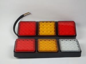 Lámpara LED de combinación de cola de Tractor, camión, remolque, T105, con e-mark y ADR - Product Image 4