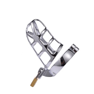 Kunci <span class=keywords><strong>Penis</strong></span> Logam Paduan Pria, Perangkat Kandang <span class=keywords><strong>Penis</strong></span> Kesucian Pria - Product Image 3