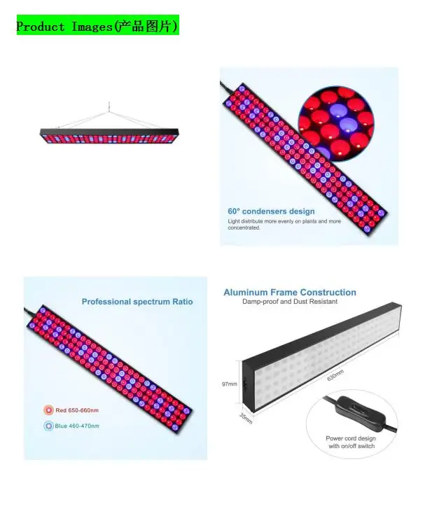 Fabbricazione professionale LED Crescente Luce per pianta di canapa/Luci Coltivazione In Serra Verdura Fiore Frutta/verdura