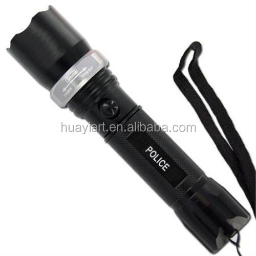 factory direct Tactical super bright Flashlight 800 Lumens LED torch light