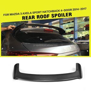 In Fibra di carbonio <span class=keywords><strong>Hatchback</strong></span> Car Rear Spoiler per <span class=keywords><strong>Mazda</strong></span> <span class=keywords><strong>3</strong></span> Axela Sport <span class=keywords><strong>Hatchback</strong></span>-Door 14-17 - Product Image 3