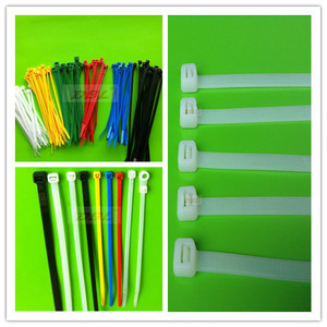 Ul fabricante azul- de color de auto- bloqueo de cable de nylon empate de la máquina - Product Image 3