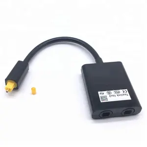 Digital Optical Audio Adapter Cable 1 in and 2 Out Toslink Splitter