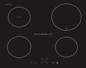 Cocina <span class=keywords><strong>de</strong></span> Inducción <span class=keywords><strong>de</strong></span> 4 Quemadores, Cocina <span class=keywords><strong>de</strong></span> Inducción Eléctrica <span class=keywords><strong>de</strong></span> 6800w con Sensor Táctil - Product Image 4