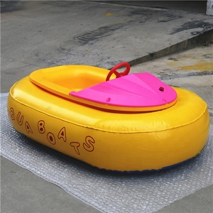 Di alta qualità gonfiabile per bambini barca paraurti blu elettrico aqua banana barca a remi barca elettrica per i bambini - Product Image 3