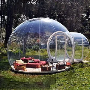 Dôme à bulles gonflable transparent <span class=keywords><strong>Tente</strong></span> à bulles en PVC <span class=keywords><strong>transparente</strong></span> pour l'extérieur avec prix avantageux - Product Image 3