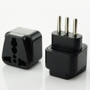 High Quality Universal Power Socket to Italy Adapter Plug world to italy Travel Adapter 10A 250V Mini international plug adaptor