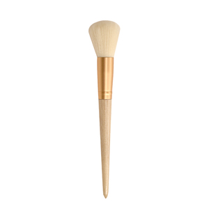 Etiqueta Privada de pelo de <span class=keywords><strong>cabra</strong></span> Fundación de bambú solo maquillaje cepillo - Product Image 1