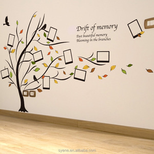 Nuovo caldo FAI <span class=keywords><strong>DA</strong></span> TE rimovibile photo frame family tree pvc della decorazione della casa autoadesivo della parete della decalcomania di citazione della deriva di memoria passato bella di memoria di arte - Product Image 4
