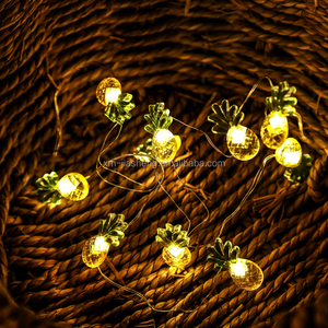 Pin Hoạt Động Dứa Led Dây Đồng Chuỗi Ánh Sáng Cho Giáng Sinh Đảng Wedding Vườn Sân Trang Trí - Product Image 1