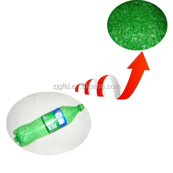 Sprite garrafas reciclagem de esmagamento de lavar máquina de secagem/linha/planta/equipamentos