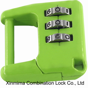 Nouveau mini mignon 3 molettes voyage valise cadenas à combinaison serrure - Product Image 6