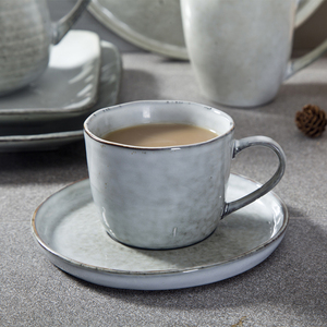 Venta caliente caso brillante vajilla tendencia 2019 personalizado juegos de vajilla de cerámica de porcelana ~ - Product Image 4