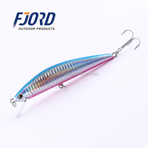FJORD 120mm Minnow Lure anzuelo triple lentejuelas de Metal aparejos de pesca para carpa y <span class=keywords><strong>besugo</strong></span> en Río y Lago señuelo de cuchara de pesca dura - Product Image 5