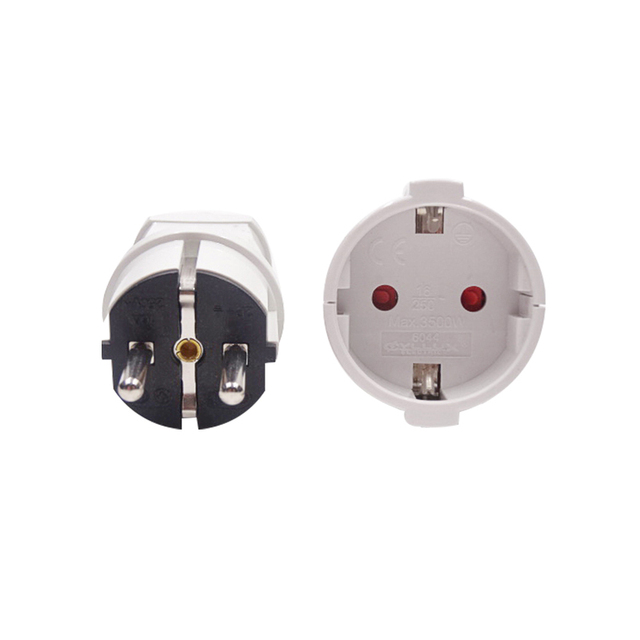 First-class Design Popular Schuko Plug to Schuko Socket/Germany Socket to Germany Plug/Schuko Male Female Plug Socket