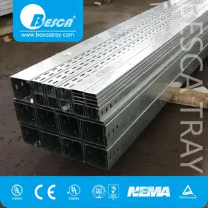 Cable Tray Sizes Galvanized Ventilated Electrical Cable Tray Sizes UL CUL SGS IEC CE ISO