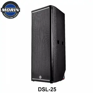 Digital dual 15 inch active system with wheels DSP 1200W 4ohm Morin DSL-215