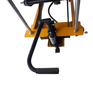Chine 300kg Mini <span class=keywords><strong>Table</strong></span> élévatrice à ciseaux Plate-forme hydraulique pliée mobile manuelle - Product Image 4