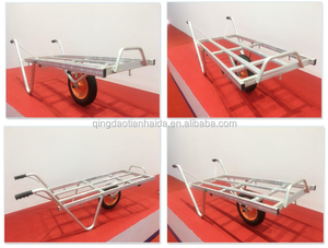 Carretilla de una rueda con marco de aluminio para almacenamiento, TC2403 - Product Image 3