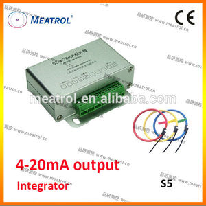 Bobina de rogowski s5 integrador la <span class=keywords><strong>serie</strong></span> la abrazadera- ensensor de salida 4-20ma con tipo integrador energía del sensor - Product Image 1