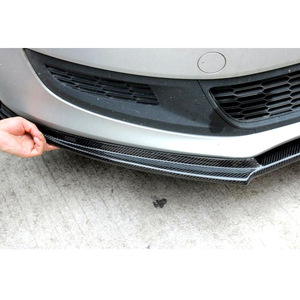 R Style กันชนหน้ารถคาร์บอน,สปอยเลอร์ลิ้นสำหรับ <span class=keywords><strong>VW</strong></span> <span class=keywords><strong>POLO</strong></span> 6 2011 - Product Image 2