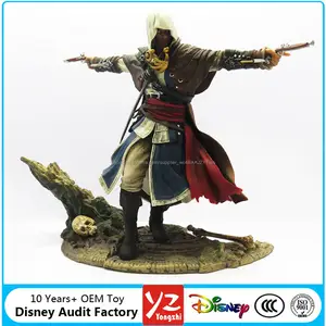 Hacer de Alta Calidad de Juego y Película Assassins Creed Carácter figuras De Plástico, Fabricante de Juguetes Disny