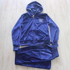 Conjunto Deportivo <span class=keywords><strong>de</strong></span> Felpa <span class=keywords><strong>de</strong></span> Poliéster <span class=keywords><strong>de</strong></span> Alta Calidad Personalizado para Mujer, Modelo 2024, Estilo Y2K, Top Corto con Capucha y Pantalones Deportivos, Marca SWALOSKY - Product Image 6