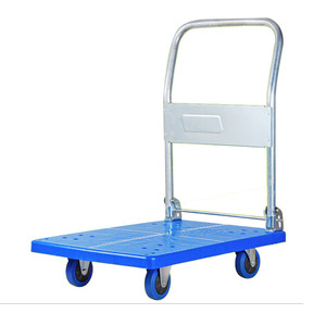 Chariot robuste à une face, mini chariot à main, plate-forme à pousser-tirer - Product Image 4