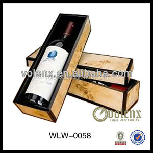 Burl de madera cobertura de vino paquete de <span class=keywords><strong>la</strong></span> caja - Product Image 1