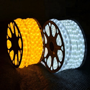 Luci a Corda LED Bianco Caldo per Decorazioni Esterne di Edifici e Strade a Tema Natalizio 3D - Product Image 1