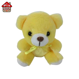<span class=keywords><strong>Orsacchiotto</strong></span> <span class=keywords><strong>giallo</strong></span> personalizzato da 16cm con peluche con fiocco morbido per alleviare lo Stress da San Valentino o regalo per bambini - Product Image 2