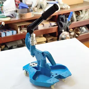 Wholesale high quality custom hand press grommets hot sale manual eyelet machine for handbag