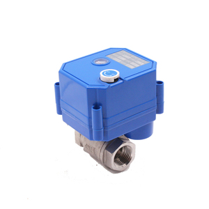 3v 5v 6v 12v 24v 110v 220v DN15 DN20 DN25 двухпроводный 3-проводный 5-проводный двухходовой латунный ss304 мини-Электрический клапан с электроприводом - Product Image 6