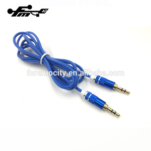<span class=keywords><strong>Iphone</strong></span> Pas Cher En Gros Audio De Voiture Audio-assisté AUX Câble Stéréo Polybag Téléphone Or <span class=keywords><strong>Jack</strong></span> 3.5mm pour <span class=keywords><strong>Iphone</strong></span> 6 6S Gelée Tressée - Product Image 3
