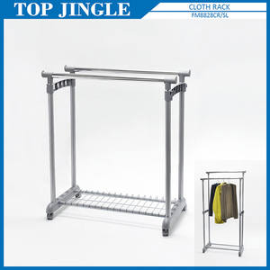 Présentoir en tissu métallique mode réglable à 1 étage - Product Image 3