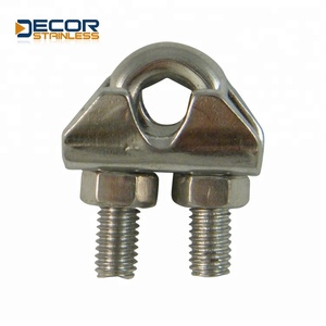 Abrazadera de cable de acero inoxidable, grado marino, <span class=keywords><strong>DIN741</strong></span> - Product Image 2