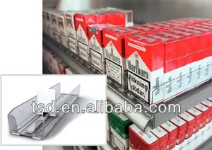 Rak dorong produk iklan rak kotak rokok menampilkan sistem rak pendorong - Product Image 3