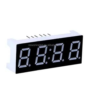 Display led de 4 dígitos 0.8 "7 segmentos, display de led com sete segmentos para contador de led