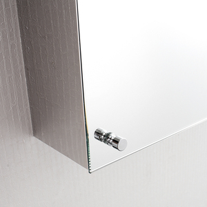 Meubles de salle de bain en acier inoxydable 201/304, rangement, armoire à pharmacie murale, miroirs suspendus - Product Image 4