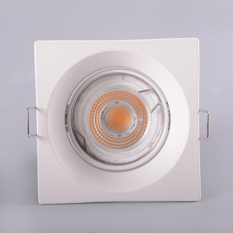 DC12V Square Cob LED Downlight Fixed Recessed LED Kitchen Ceiling Lights