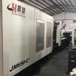 사용 650 톤 대만 브랜드 첸 Hsong 플라스틱 사출 성형 기계 JM 650-C