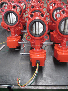 Tín Hiệu Van Bướm Wafers Loại Cuối Van Bướm Với Công Tắc Giới Hạn - Product Image 2