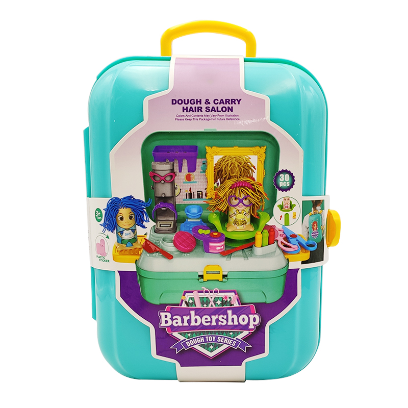 Серия игрушек для парикмахерской, пластиковая мини-наклейка, Детский комплект для ролевых игр
