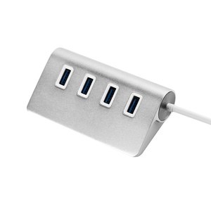 Hub USB <span class=keywords><strong>4</strong></span> porte in alluminio 3.0 per <span class=keywords><strong>Windows</strong></span>, <span class=keywords><strong>Mac</strong></span> <span class=keywords><strong>OS</strong></span>, Linux PC laptop <span class=keywords><strong>Computer</strong></span> Hub USB a <span class=keywords><strong>4</strong></span> porte - Product Image 1