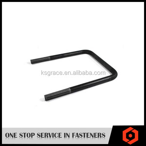Carbon Steel <strong>U</strong> Shape <strong>Bolts</strong> and Nuts Zinc Coated Square Bend <strong>U</strong> <strong>Bolts</strong>